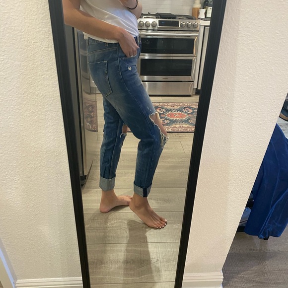 Distressed Zara boyfriend jeans - 26 - Picture 4 of 6
